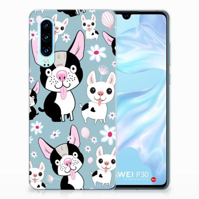 Huawei P30 | TPU Hoesje | Hondjes