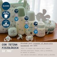 SUAVINEX Birdies Babyfles - SX Pro L Speen - 360 ml - 6 maanden en ouder - Groen - thumbnail