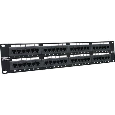 TrendNet TC-P48C6 Patchpaneel CAT 6 Zwart