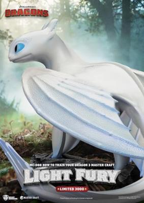 How To Train Your Dragon 3 Master Craft Statue Light Fury 29 cm - thumbnail