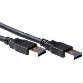 ACT SB0002 USB A 3.1 Gen1 (3.0) Aansluitkabel male/male - 5 meter