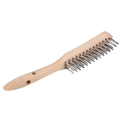 Copenhagen Pro staalborstel - gietstaal - 3 rijen - FSC houten handvat - 23.550.03