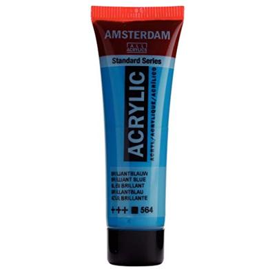 Royal Talens Amsterdam Standard Series Acrylverf Tube 20 ml - Briljantblauw 564