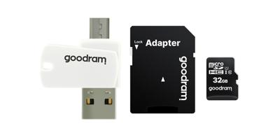 Goodram M1A4-0320R12 flashgeheugen 32 GB MicroSDHC Klasse 10 UHS-I - thumbnail