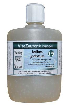 Vitazouten Kalium jodatum huidgel nr. 15 90 Milliliter Vitazouten Kalium jodatum huidgel nr. 15 90 Milliliter