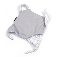 KipKep Roggy speendoekje ziggy grey - thumbnail