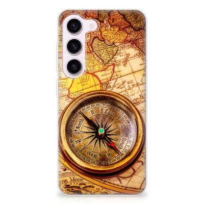 Samsung Galaxy S23 | Silliconen Back Cover | Kompas Samsung Galaxy S23 | Silliconen Back Cover | Kompas