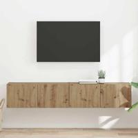 TV Wandkast 2 pcs Ambachtelijk eiken 60 x 31 x 29.5 cm - thumbnail