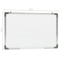 Whiteboard magnetisch 50x35 cm staal wit - thumbnail