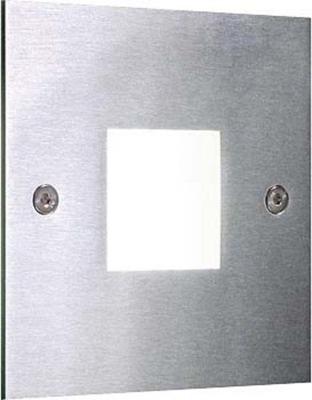 Brumberg 0P3930WW 0P3930WW LED-wandinbouwlamp LED 1 W RVS