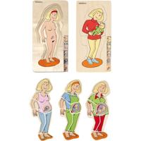 Beleduc houten lagenpuzzel zwangerschap - thumbnail