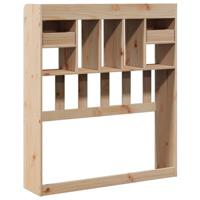 Hoofdbord met opbergruimte 90 cm massief grenenhout - thumbnail