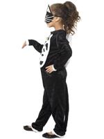 Kinder kattenkostuum zwart - thumbnail