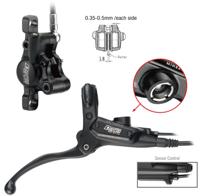 Tektro hydraulische schijfrem hd-e715 rh 1800mm zwart - thumbnail