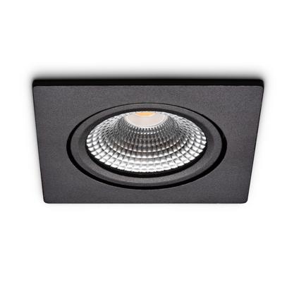 LED-inbouwspot Trento zwart 5W dimbaar