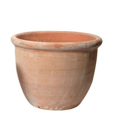 Bloempot Terracotta Whitewash Ø50cm Bloempot Terracotta Whitewash Ø50cm