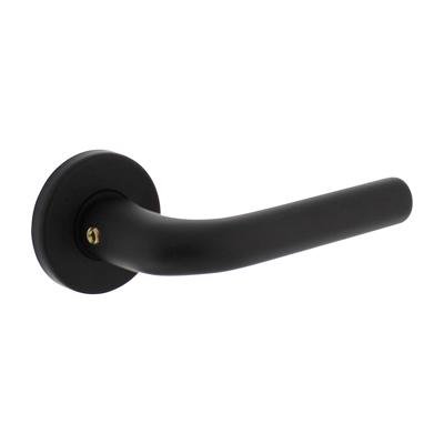Intersteel DeurklinkEucla aluminium zwart Ø 5cm - 0023.005402