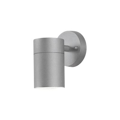 Modena wandlamp licht onder grijs metaal met GU10 fitting 7657-300 Konstsmide