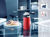 Leifheit 3245 Flip Isoleerbeker 350 ml Rood - thumbnail