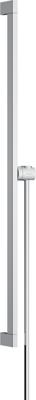 Hansgrohe Unica glijstang E Puro 90 cm met easy slide schuifstuk en Isiflex doucheslang 160 cm, chroom