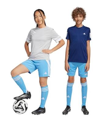 adidas Tiro 24 Voetbalbroekje Kids Lichtblauw Wit adidas Tiro 24 Voetbalbroekje Kids Lichtblauw Wit