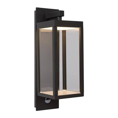 Lucide CLAIRETTE - Wandlamp Binnen/Buiten - LED - 1x13W 3000K - IP54 - Beweging & dag/nacht sensor - Antraciet Lucide CLAIRETTE - Wandlamp Binnen/Buiten - LED - 1x13W 3000K - IP54 - Beweging & dag/nacht sensor - Antraciet