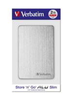 Verbatim Stor n Go 1 TB Externe harde schijf (2,5 inch) USB-A 3.2 Gen 1 Zilver 53663 - thumbnail