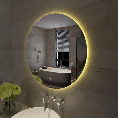 Badkamerspiegel Aqua Splash Luse Rond Inclusief Dimbare LED Verlichting 80 cm Aqua Splash Badkamerspiegel Aqua Splash Luse Rond Inclusief Dimbare LED Verlichting 80 cm Aqua Splash