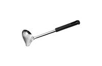 Fackelmann Sauslepel 26 cm Zwart PP/RVS - thumbnail