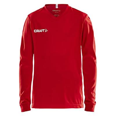 Craft 1906886 Squad Solid Jersey LS JR - Bright Red - 146/152 Craft 1906886 Squad Solid Jersey LS JR - Bright Red - 146/152