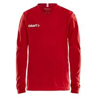 Craft 1906886 Squad Solid Jersey LS JR - Bright Red - 146/152 - thumbnail