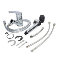 Eengreeps gootsteenmengkraan Fontastock Zink - thumbnail