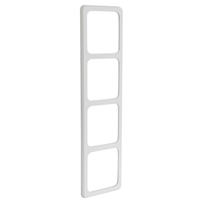 Peha Standard Afdekraam | Inbouw | 4-voudig | Polarwit - 66.011.24