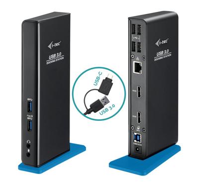 i-tec USB 3.0 Dual HDMI USB-C dockingstation