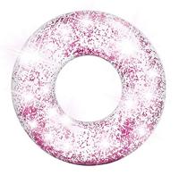 Intex 56274np transparante glitter zwemband 119 cm - thumbnail