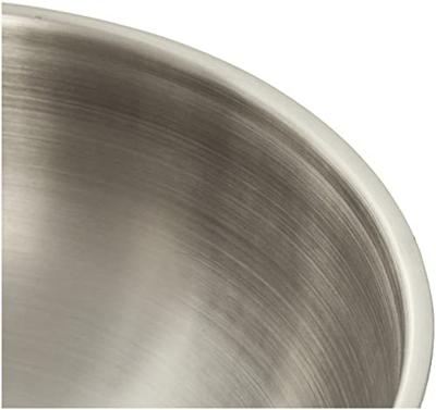 Geïsoleerde slakom - GSW - 30 cm - RVS - 5,50 L - Lekvrij deksel - Dubbele wand