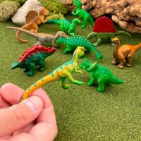 Safari Speelfigurenset Dinos Junior 12-delig - thumbnail