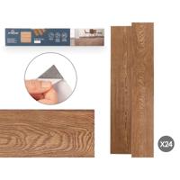 Lijmen Gift Decor Parquet Bruin 24 Stuks - thumbnail