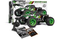 Maverick Quantum2 MT Flux 1/10th Groen Brushless 1:10 RC auto Monstertruck 4WD RTR 2,4 GHz - thumbnail