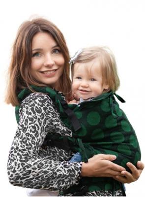 Kinder Hop draagzak Multi Soft Dots