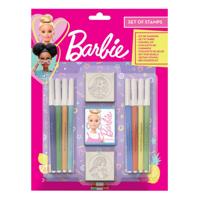 Multiprint Barbie stempelset, 11dlg. - thumbnail