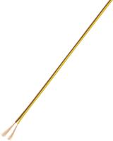 Conrad Components 606813 Draad 2 x 0.14 mm² Bruin, Geel 10 m - thumbnail