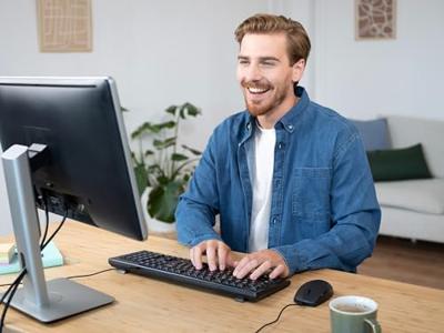 Trust Primo Azerty BE Desktopset - Zwart