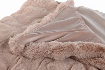 Deken Home ESPRIT Licht Roze 220 x 240 x 1 cm Deken Home ESPRIT Licht Roze 220 x 240 x 1 cm