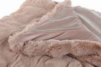 Deken Home ESPRIT Licht Roze 220 x 240 x 1 cm - thumbnail