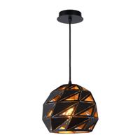 Lucide MALUNGA - Hanglamp - Ø 25 cm - 1xE27 - Zwart - thumbnail