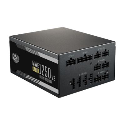 Cooler Master mpe-c501-afcag-eu mwe gold v2, atx, 1250w, rtx ready, modular, 140mm, black