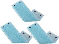 Leifheit clean twist m/combi clean m vloerwisser vervangingsdoek met drukknoppen super soft 33 cm set van 3 - thumbnail