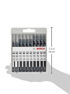Bosch Accessoires X-Pro Decoupeerzaagbladenset | Basic voor hout | 10-Delig | 2607010629 - 2607010629 - thumbnail