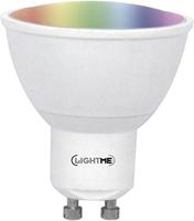 LightMe LM85190-2 LED-lamp Energielabel G (A - G) GU10 Reflector 4.5 W = 28 W RGBW (Ø x l) 50 mm x 57 mm Colorchanging, Dimbaar, Incl. afstandsbediening 1 - thumbnail